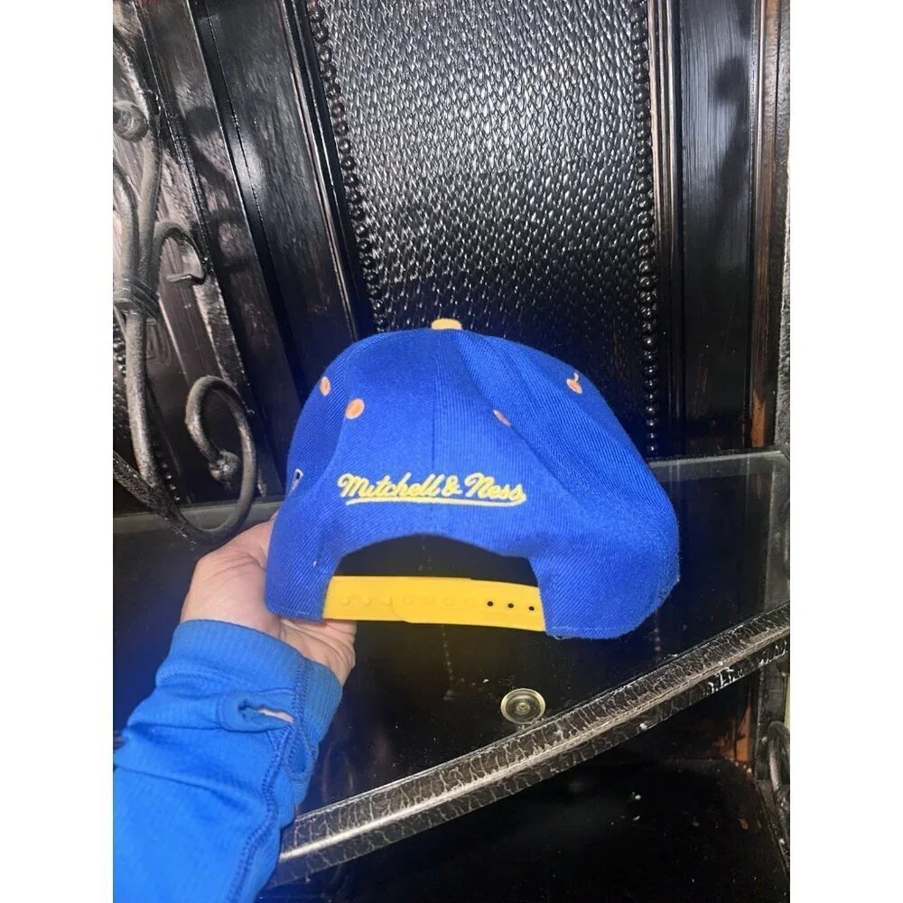 Golden State Warriors Mitchell & Ness Hat Cap Hardwood Classics Adj. Fit